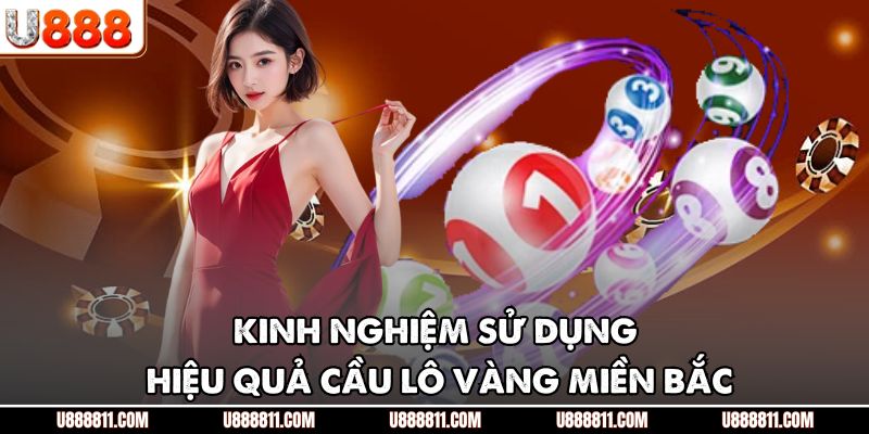 Kinh nghiệm sử dụng hiệu quả cầu lô vàng miền bắc