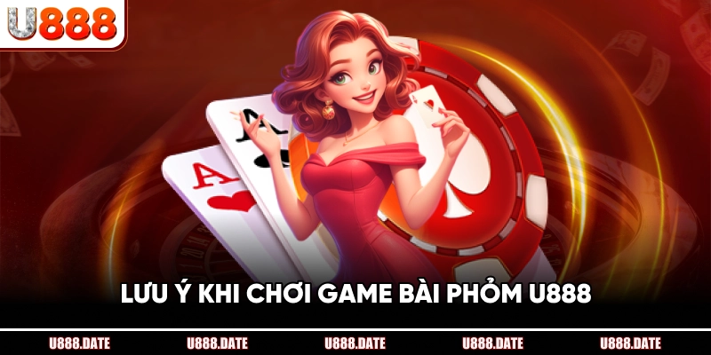 Lưu Ý Khi Chơi Game Bài Phỏm U888